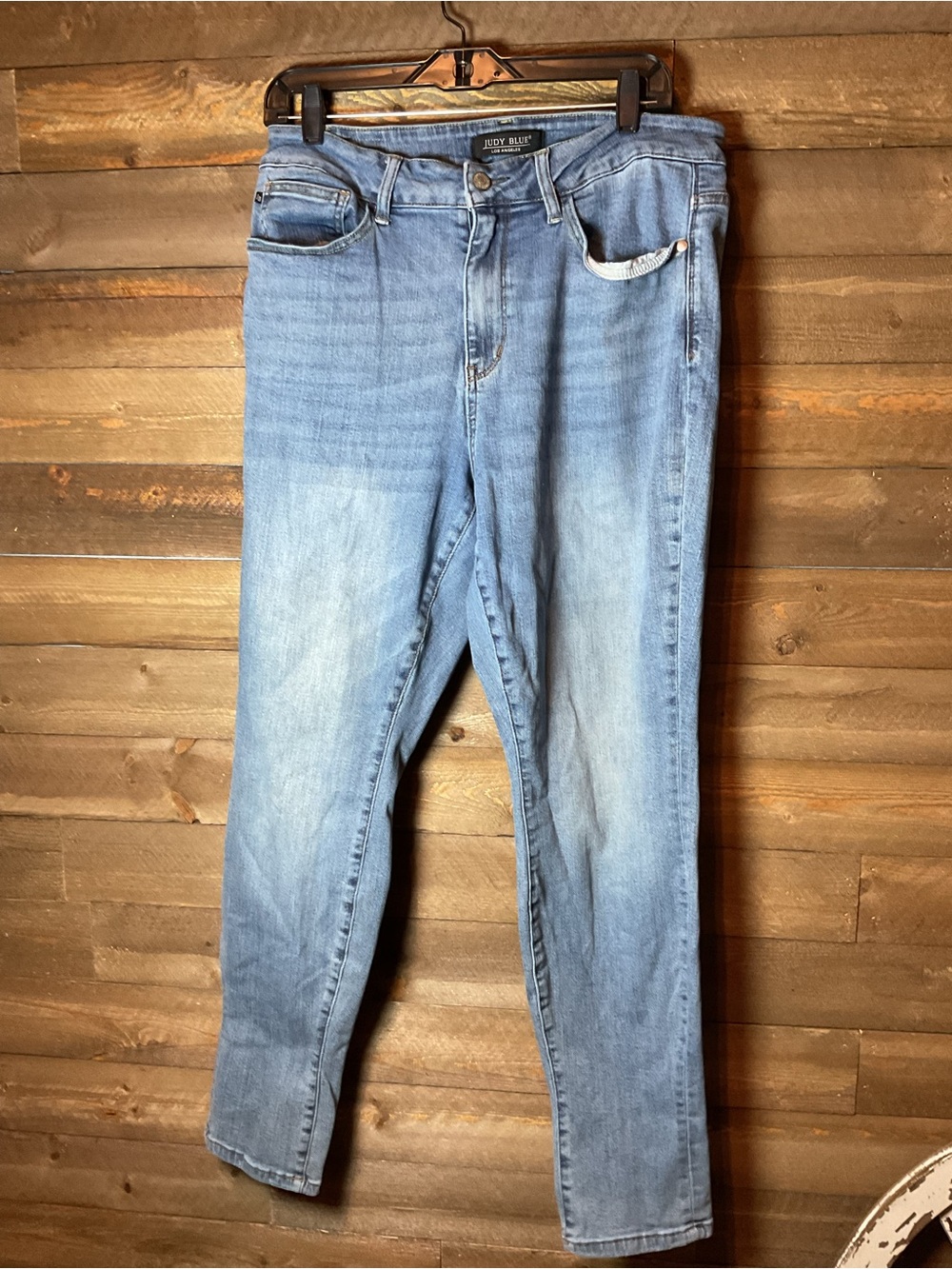 Judy Blue Boyfriend Fit Medium Wash Jeans Women’s Size 14W
